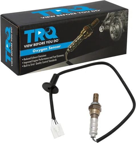 Vista 218 de TRQ Sensor de Oxígeno O2 de 4 Hilos de Banda Estrecha Compatible con VW Atlas 2.0L 2018-21, VW GTI 2.0L 2016-18, Audi A3 Quattro 2.0L 2015-18, VW