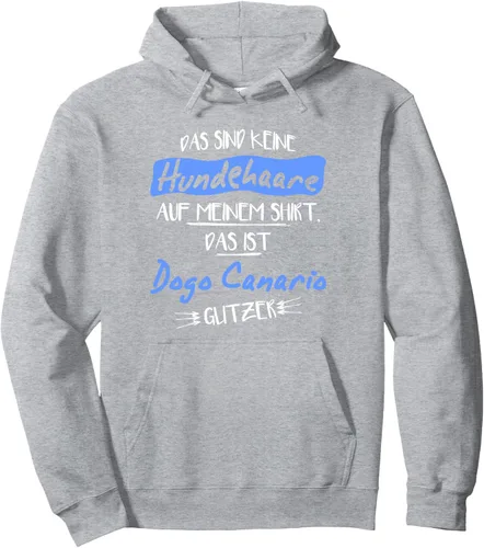 Vista 3 de These are not dog hair. This is Dogo Canario glitter Pullover Hoodie