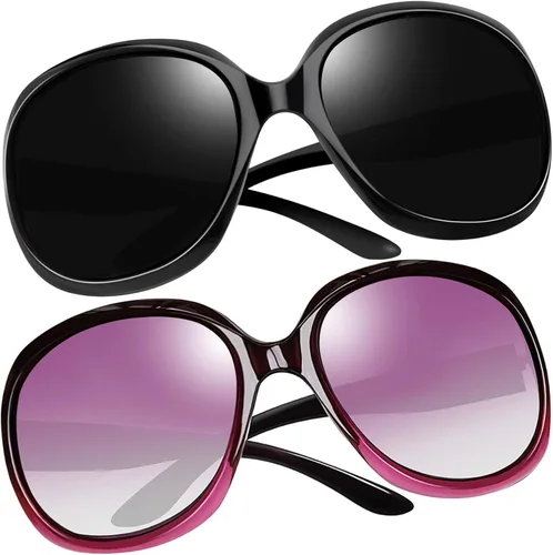 Vista 79 de Joopin Lentes de sol de gran tamaño para mujer, polarizados, grandes, para conducción, protección UV, grandes sombras