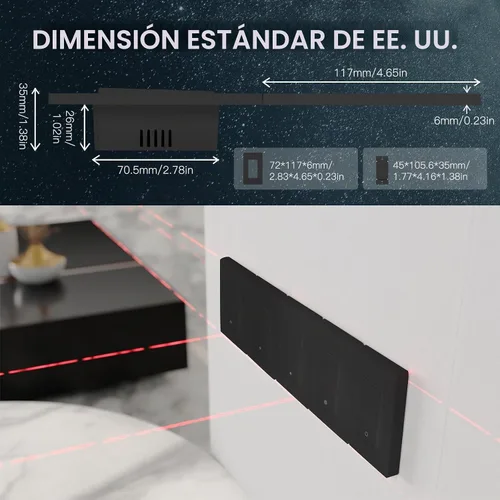 Vista 5 de MOES Interruptor de Luz Inteligente WiFi de 2da Generación, Interruptor de Pared 2.4GHz, Cable Neutro Requerido, Control Remoto por APP Smart Life