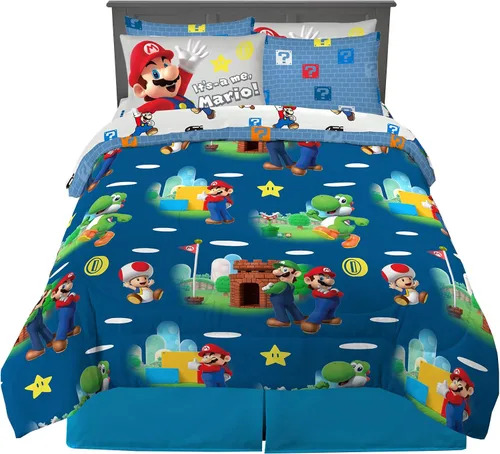 Vista 52 de Franco - Juego de edredón y sábanas para niños de microfibra supersuave con funda, 5 piezas, tamaño individual, LOL Surprise