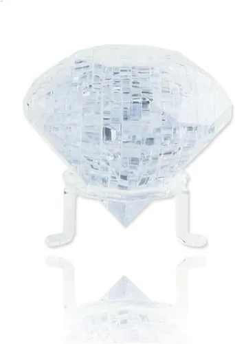 Vista 13 de Rompecabezas de cristal 3D clásico para automóvil, rompecabezas de cristal para rompecabezas a partir de 16 años, 54 piezas (negro)