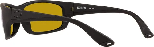 Vista 5 de Costa Del Mar Gafas de sol rectangulares Jose para hombre Marco negroámbar 580p