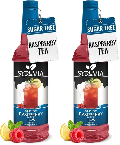 Vista 21 de Jarabe de café sin azúcar Syruvia, jarabe con sabor a caramelo para bebidas, lattes y postres – 25.4 fl oz
