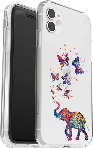 Vista 13 de Compatible con iPhone 11 - Adorable hongo mecedora en su Noggin a prueba de golpes elegante funda de TPU de protección
