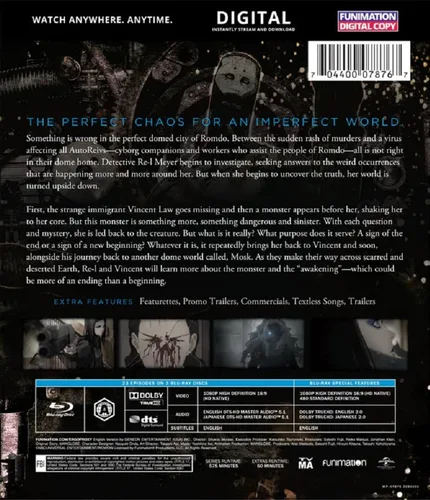 Vista 2 de Ergo Proxy The Complete Series Blu-ray