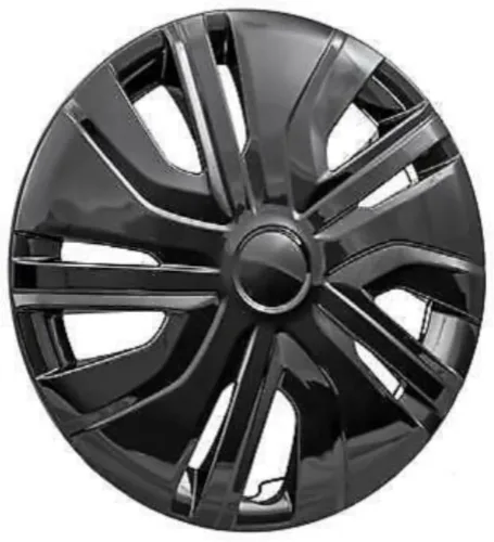 Vista 3 de Para Mitsubishi para Mirage 2017-2018 Plus 14" Negro Tapacubos Juego de Cubierta de Ruedas Plástico 495-14BLK 4252A140