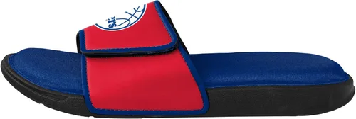 Vista 60 de FOCO Sandalias deportivas de espuma para ducha con logotipo de equipo universitario de la NCAA para hombre