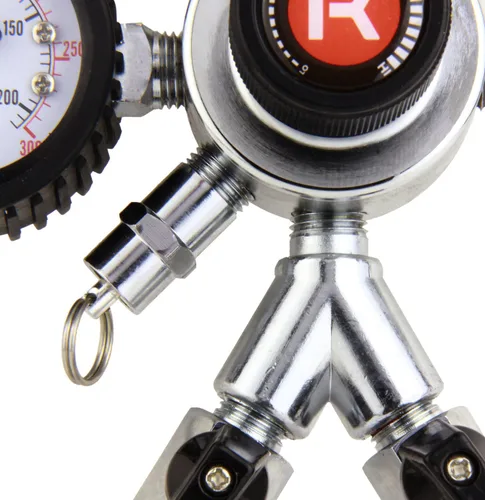Vista 9 de Kegco Regulador Kegerator de nitrógeno de dos productos de doble calibre de calidad comercial premium