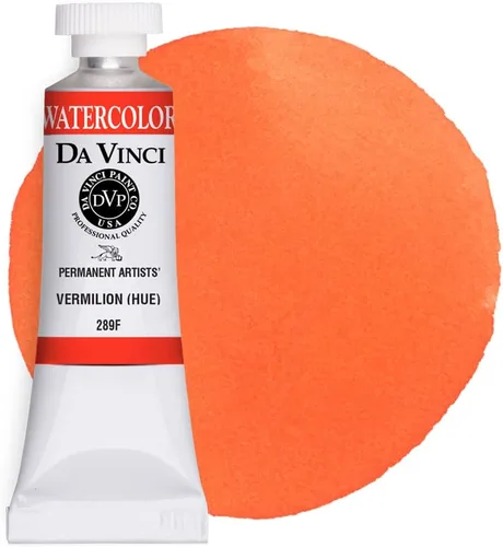 Vista 54 de DA VINCI PAINTS Pintura Acuarela Profesional para Artistas, Azul Cobalto, 15mL