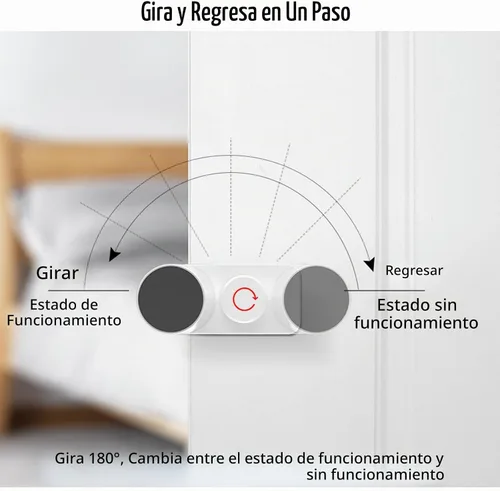 Vista 3 de CMINGJ Paquete de 4 topes de puerta ajustables para puerta, tope de puerta para puerta, protector de pellizco para dedos, tope de puerta giratorio