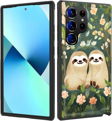 Vista 287 de Funda magnética para Galaxy A16 5G, [compatible con MagSafe] [protección contra caídas de grado militar] Funda resistente a prueba de golpes