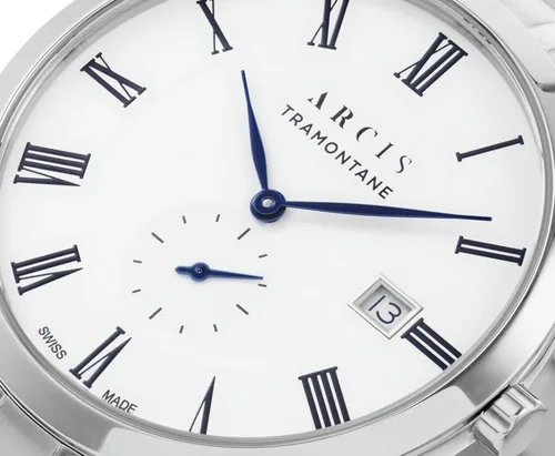 Vista 5 de The Tramontane - Reloj de pulsera de acero inoxidable hecho en Suiza, Acero