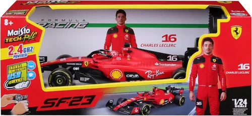 Vista 4 de Maisto Tech RC F1 1:24 Ferrari SF-23 (2023) - Leclerc #16