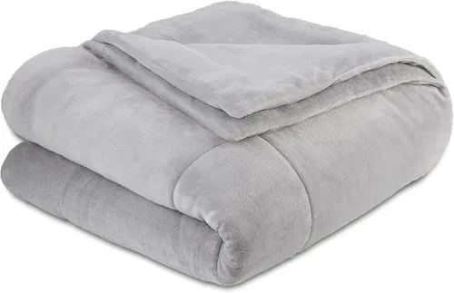 Vista 20 de Vellux King Plush Lux - Manta cálida para todas las estaciones, acolchada ligera, manta de hotel de lujo ultrasuave, con costuras en caja