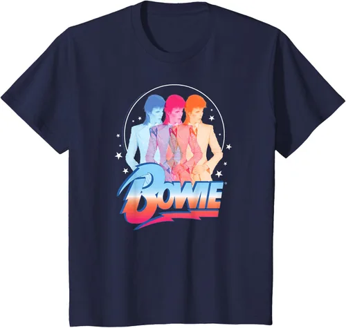Vista 58 de David Bowie - Camiseta Bowie 3D, Negro