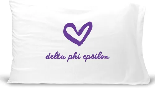 Vista 32 de sockprints Funda de almohada Alpha Chi Omega - Nombre de la hermandad con diseño de corazón. Funda de almohada 100% algodón tamaño estándar 20 x 30