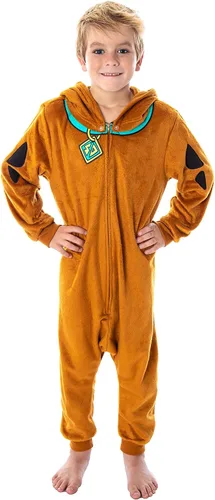 Vista 2 de INTIMO Scooby Doo - Pijama para niños, Marrón