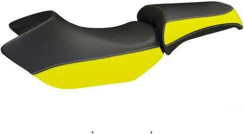 Vista 18 de Funda de asiento compatible con BMW R 1200 GS (05-12) modelo Siracusa Color de Tappezzeria Italia