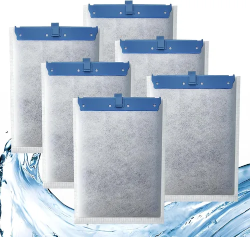 Vista 8 de Pryitier Paquete de 10 cartuchos de filtro para filtros Whisper Bio-Bag, cartuchos de filtro de repuesto para acuarios grandes para filtros Whisper