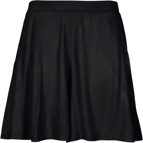 Vista 6 de Ellos Pantalones cortos fluidos de talla grande para mujer
