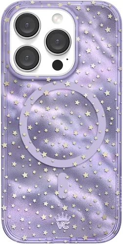 Vista 56 de VELVET CAVIAR Funda para iPhone 15, compatible con MagSafe, probada en caídas de 10 pies, Berry Baby
