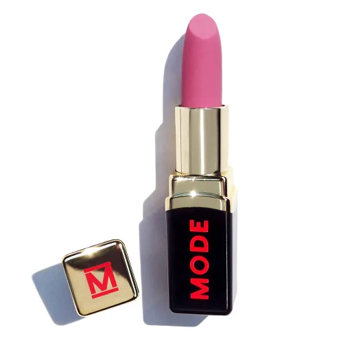 Vista 16 de MODE Ballerina Pink Virgin Matte Areni Noir Lipstick BETWEEN BETWEEN - Labios ricos de larga duración, aceites naturales nutritivos para el cuidado