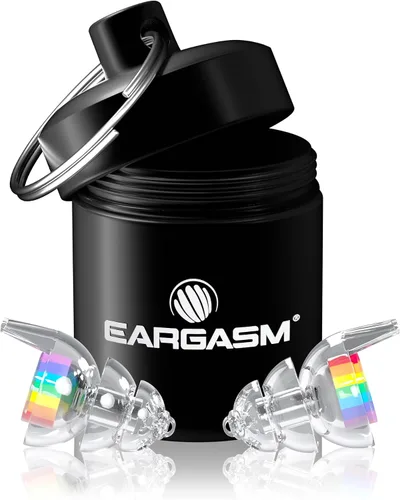 Vista 8 de Eargasm Tapones para Oídos Más Pequeños - Afterglow Brillan en la Oscuridad de Alta Fidelidad con Filtro Reductor de Ruido Reutilizables para Niños