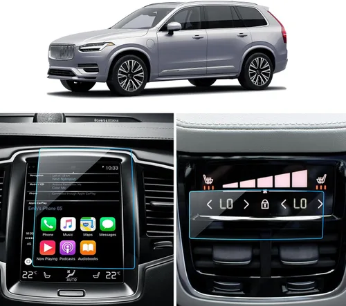 Vista 29 de Protector de pantalla de coche para Ford Edge 2024 2025 2023 2022 2021 (SE/SEL/ST-Line/Titanio/ST) Accesorios Protector de pantalla de vidrio