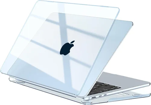 Vista 12 de EooCoo Funda para MacBook Neo de 13 pulgadas 2026, resistente a los Rubor de cristal