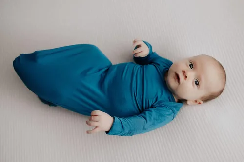 Vista 95 de Three Little Tots Vestido de corbata anudada para bebé recién nacido - Bebé