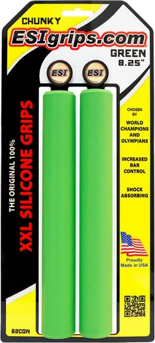 Vista 11 de XX-Large Grueso ESI Grips Aguamarina