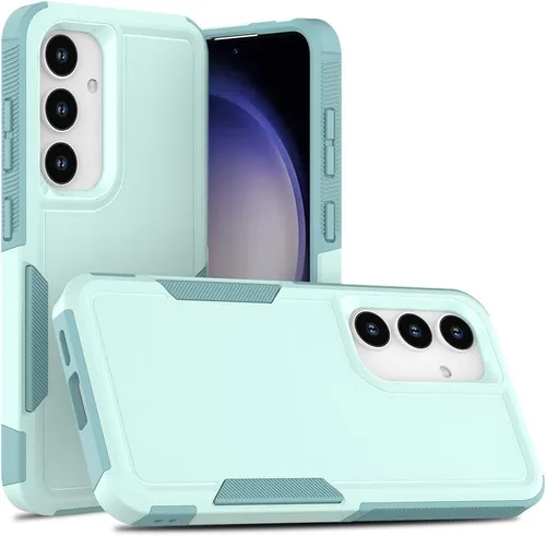 Vista 45 de Funda WOGROO para Samsung Galaxy Z Fold 4 - Funda protectora para teléfono a prueba de golpes, duradera, negra