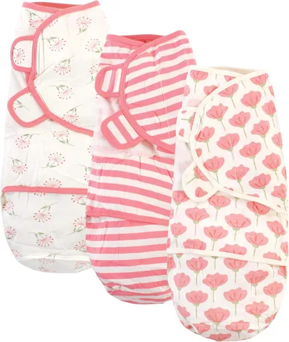 Vista 13 de Touched by Nature Envolturas unisex de algodón orgánico para bebé, pájaro, 0-3 meses