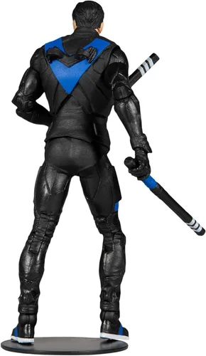 Vista 4 de McFarlane Toys - DC Multiverse Nightwing (Gotham Knights) Figura de acción de 7 pulgadas con accesorios