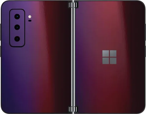 Vista 51 de SopiGuard Skin para Microsoft Surface Duo 2 2ª generación de borde a borde de paneles delanteros y traseros de vinilo (piedra de ladrillo)