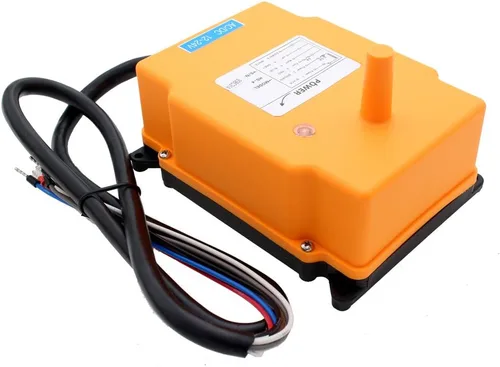 Vista 6 de Interruptor de botón inalámbrico con control remoto industrial de 4 teclas (AC/DC12-24V)