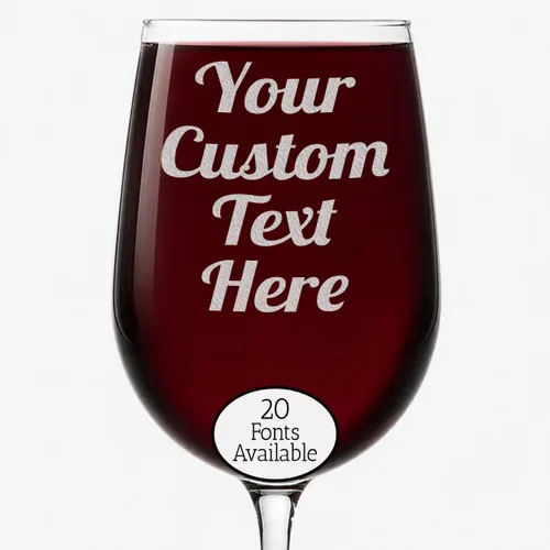 Vista 12 de Copa de vino grabada para el día de la madre, grabado para el Día de la Madre, regalos personalizados para mamá, regalos únicos personalizados