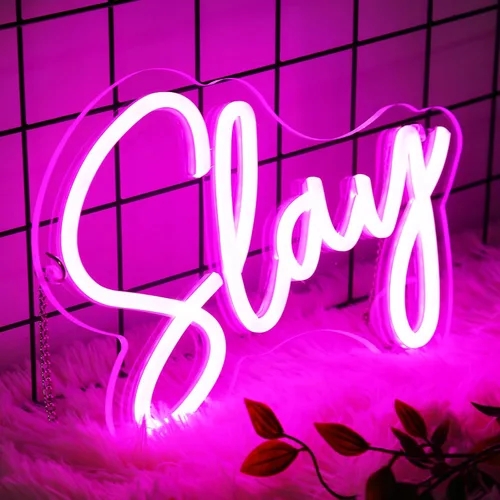 Vista 8 de Neonwall - Letrero de neón con texto en inglés "Hello Gorgeous para bodas, decoración de habitación de dormitorio, fiesta de cumpleaños, centro