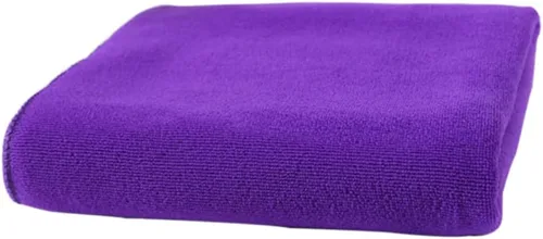 Vista 6 de Toalla de ducha de secado rápido, toalla de microfibra de microfibra, toalla de playa para niños, toalla para baño, pavo, secado rápido, color morado