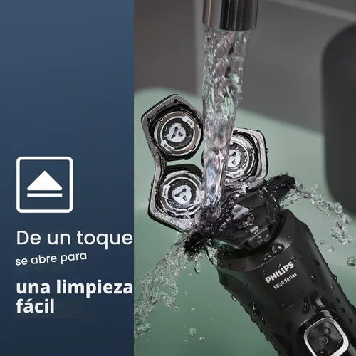 Vista 6 de Philips Shaver Series 5000 - Afeitadora en seco y húmedo con soporte de carga, S5898/25