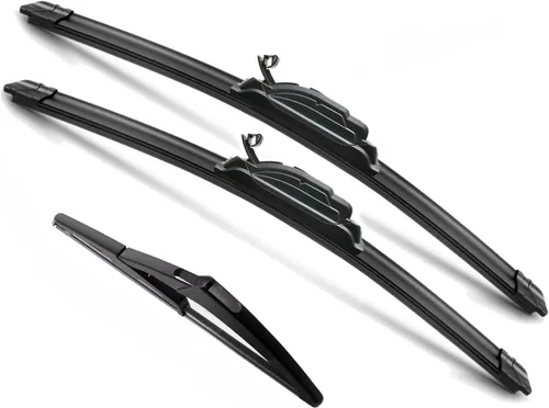 Vista 31 de JustCar - 3 limpiaparabrisas para Jeep Wangler 2007-2017 y Jeep Wrangler JK 2008-2018, repuesto de equipo original - 15, 15 y 12E pulgadas - juego