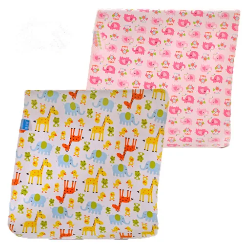 Vista 16 de 3 piezas Paquete Monvecle Almohadillas Cambiadoras de Pañal de Algodón para Bebé Impermeables Lavables Revestimientos de Pañales