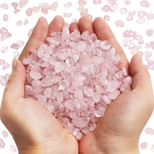 Vista 17 de QICQDRAM - Cristales naturales verdes de amazonita en volumen 0,9 lb/405g, piedras decorativas pequeñas en trozos para decoración del hogar y tanque