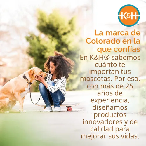 Vista 7 de Cuna de repuesto para mascotas con fabricación original de K&H, (marco no incluido) Designed to fit K&H Medium Pet Cots (Sold Separately), Indoor