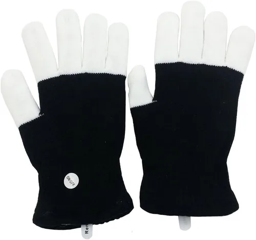 Vista 8 de Luwint Cool Toys - Guantes LED para niños y niñas de 3-5, 4-6 años, regalos de Navidad iluminados para niños