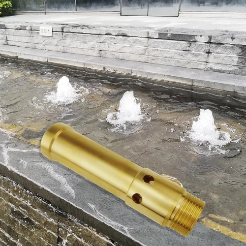 Vista 3 de Cabezales de boquilla de fuente, cabezal rociador de fuente de agua para estanque de agua burbujeante para jardín o parque, estanque y piscina