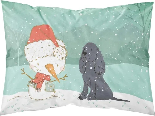 Vista 50 de Caroline's Treasures BB7625PILLOWCASE - Funda de almohada decorativa de tela con texto en inglés "Welcome Friends" Airedale Terrier estándar