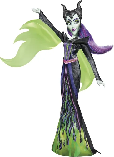 Vista 6 de Disney Princess Villains Black and Brights Collection, muñeca de moda, paquete de 4, juguete de villanos de Disney para niños de 5 años en adelante