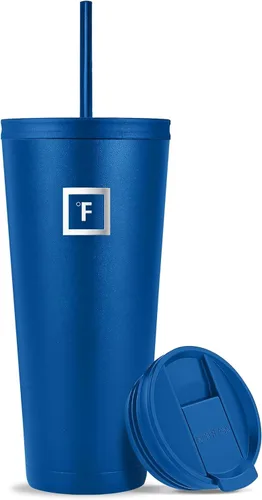 Vista 22 de IRON °FLASK Taza clásica - Botella de agua de acero inoxidable aislada al vacío, de doble pared, taza para beber, taza de viaje aislada